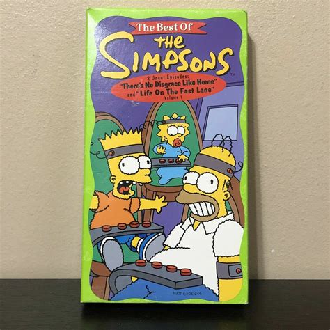 simpsons vhs|simpsons volume 1 vhs.